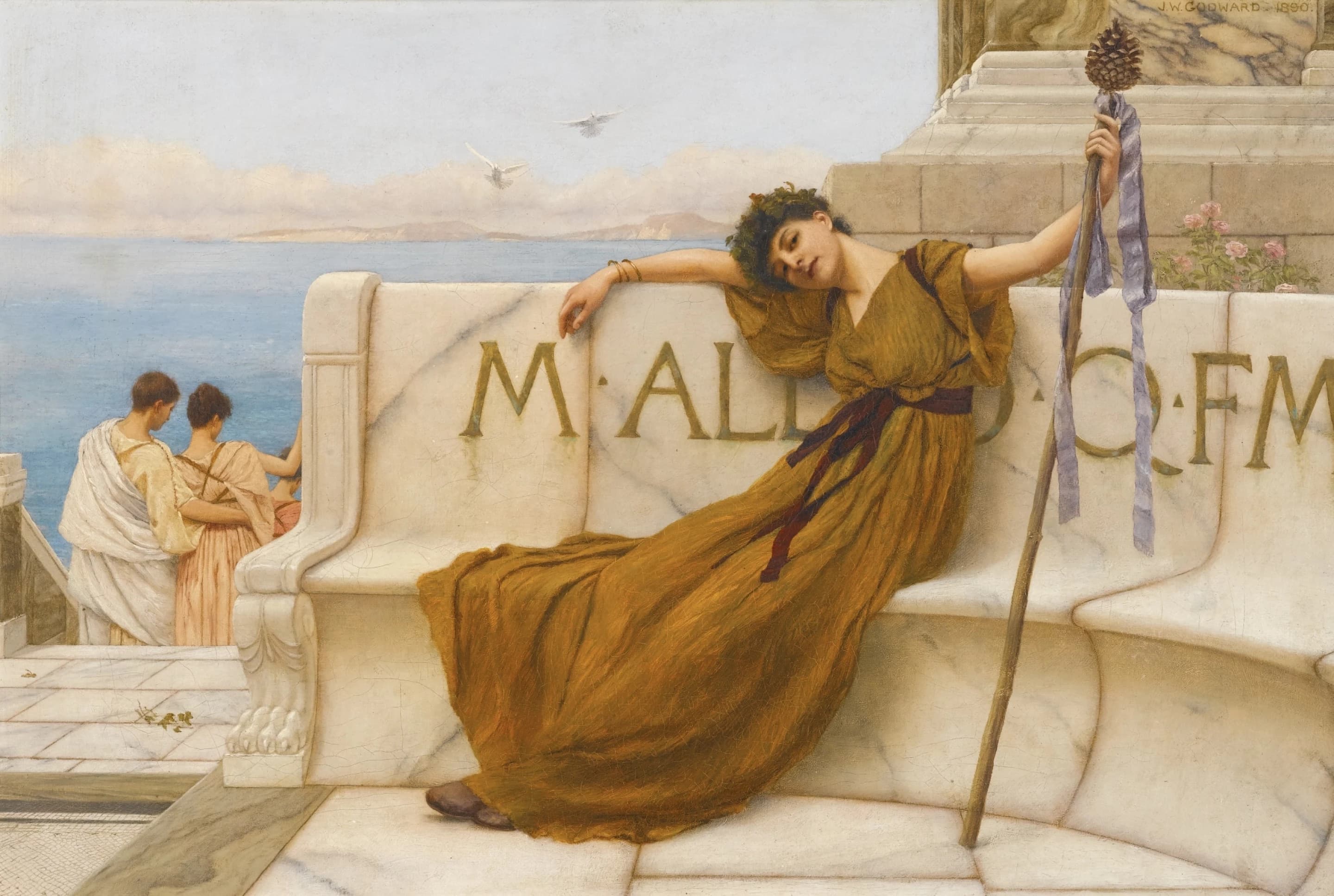 A Priestess of Bacchus