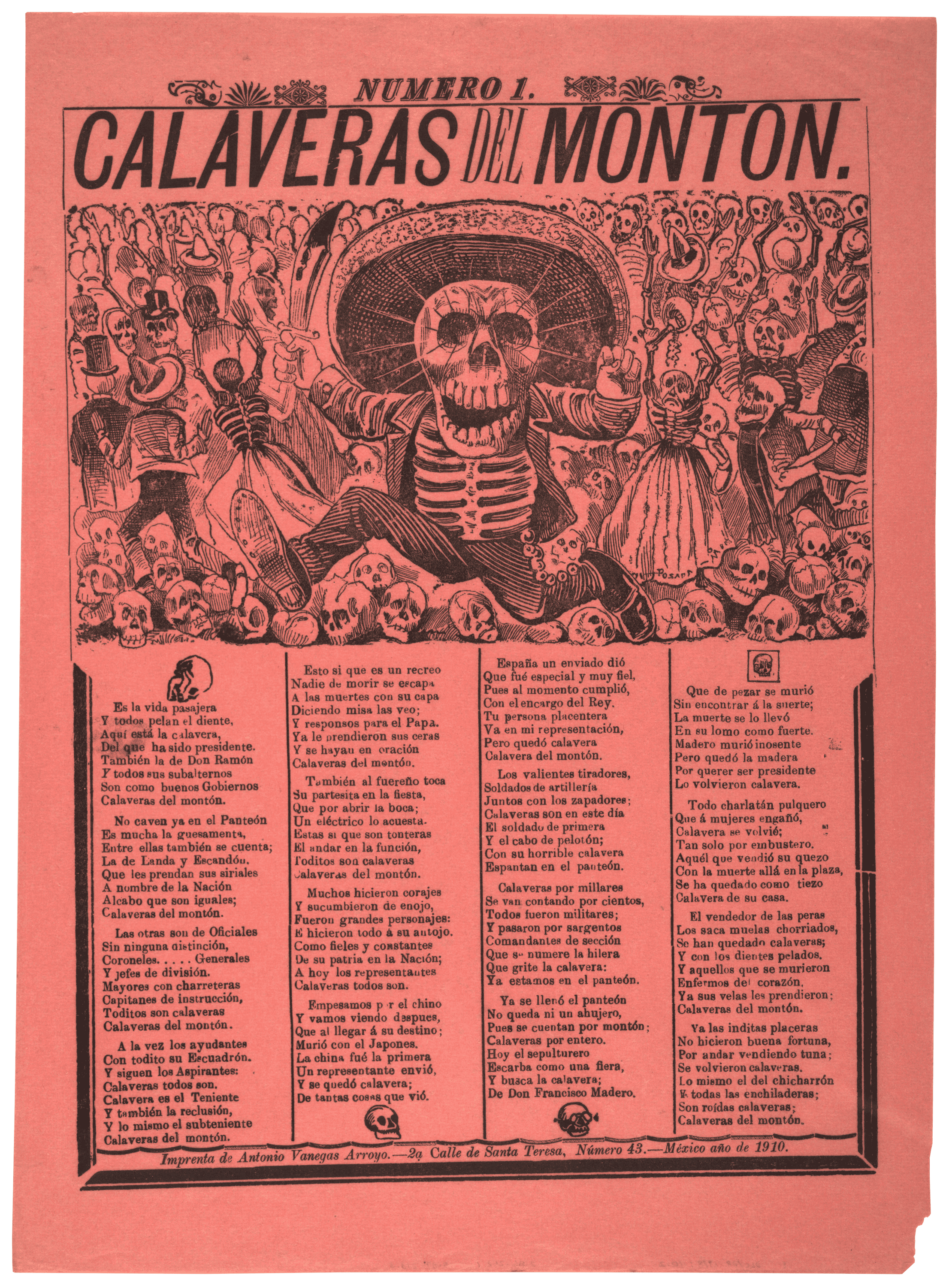 Calaveras from the heap