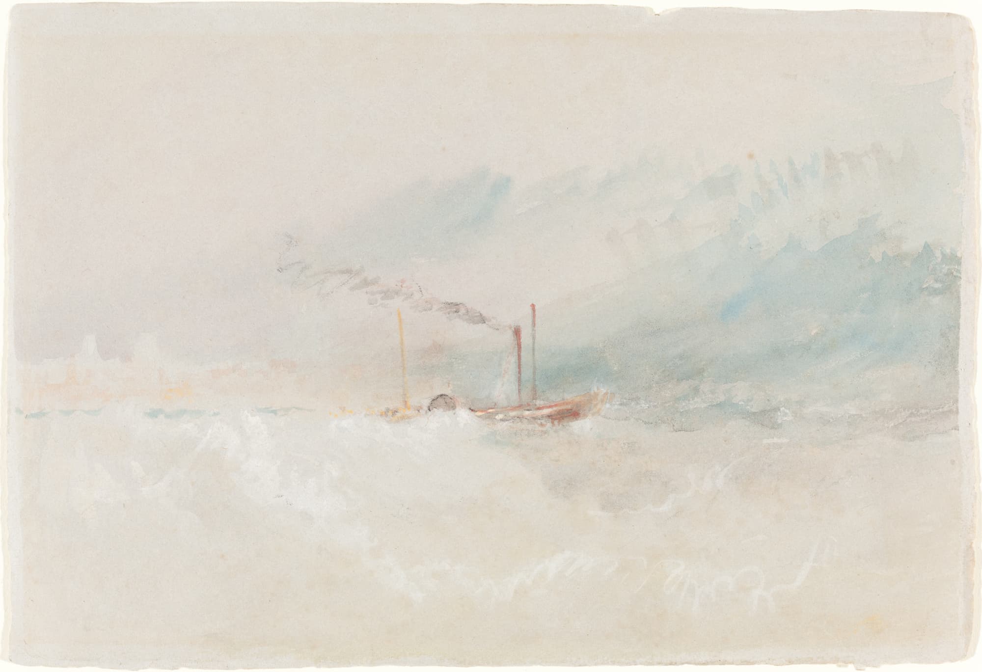 A Packet Boat off Dover