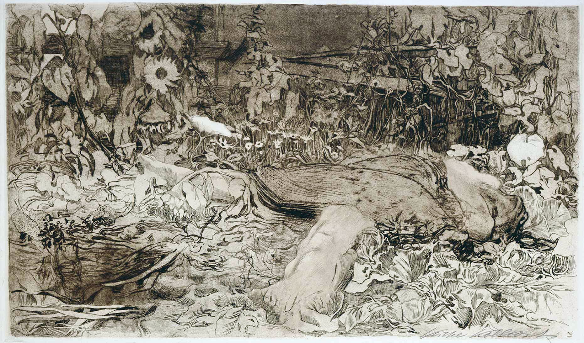 Peasant War print 2: Raped