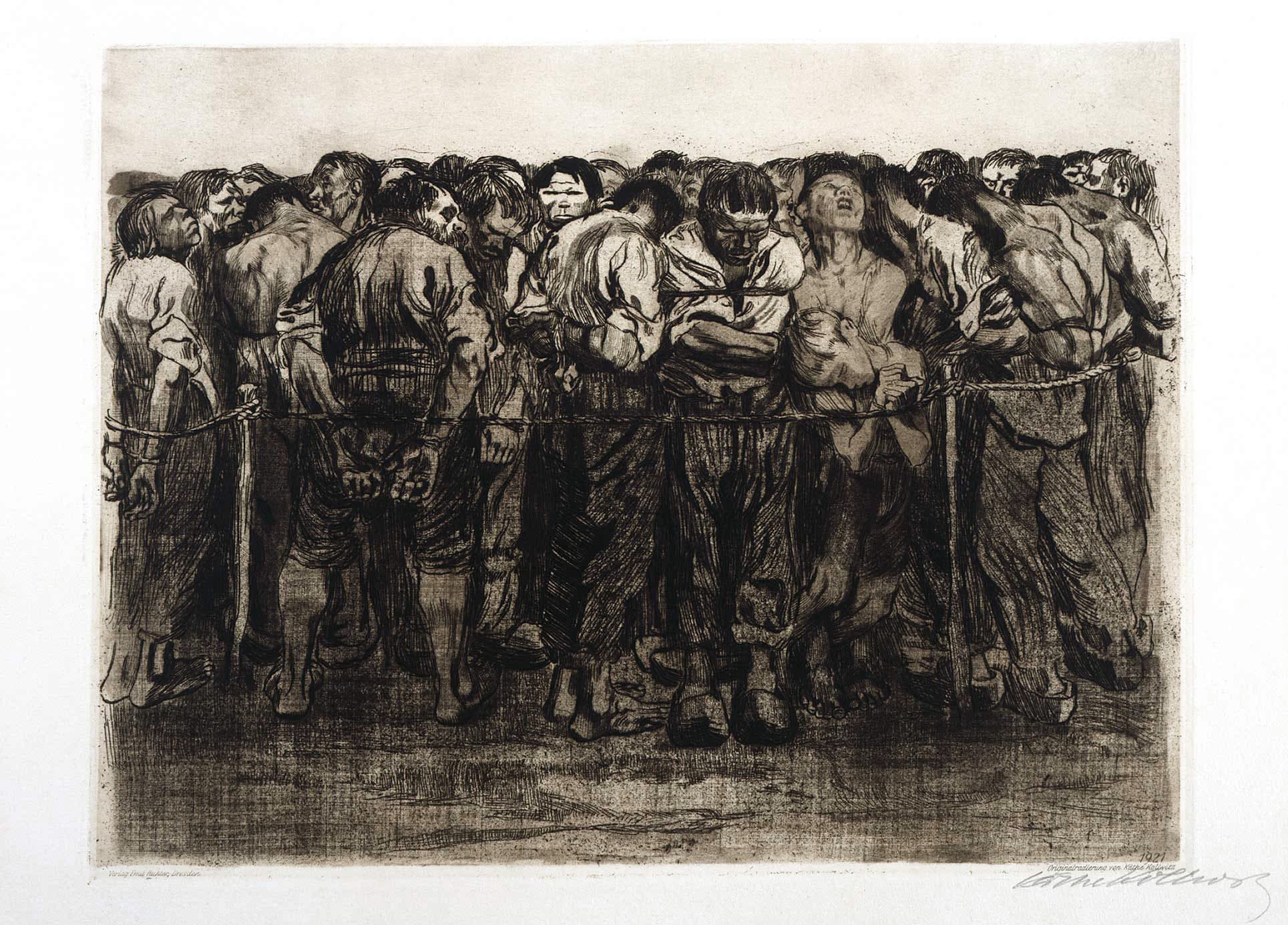 Peasant War print 7: The Prisoners
