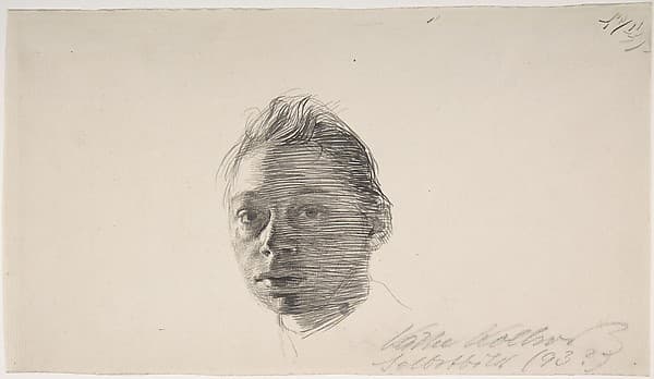 Self-Portrait, turned slightly to the left