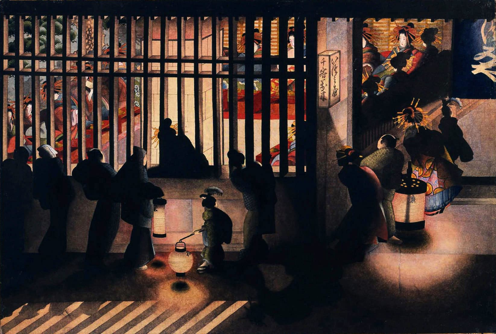 Night Scene in the Yoshiwara