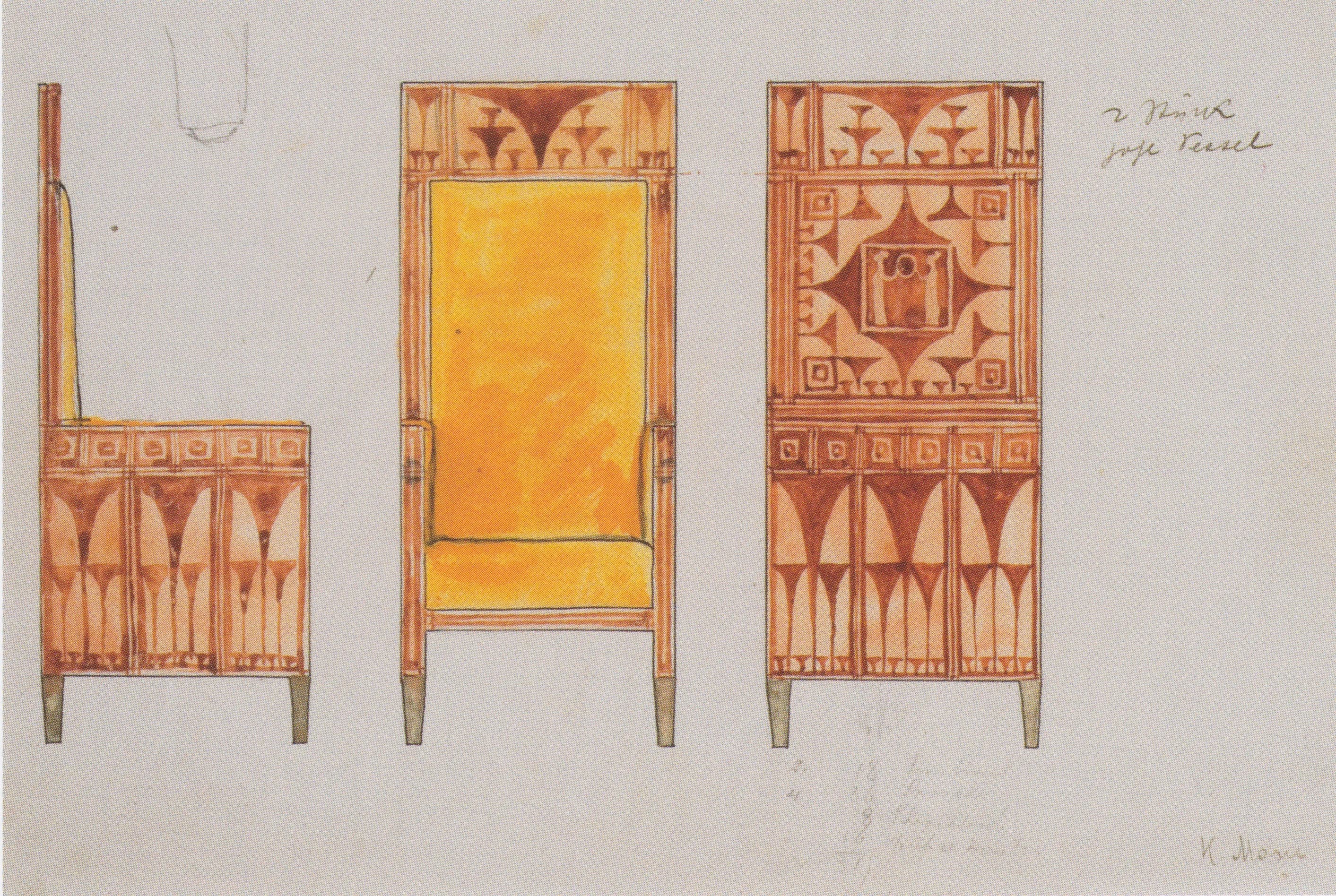 Sketches for Eisler Terramare High Chair