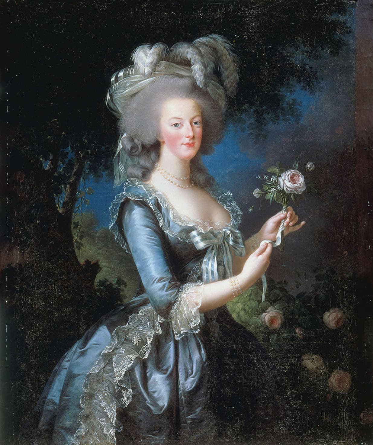 Marie-Antoinette with the Rose