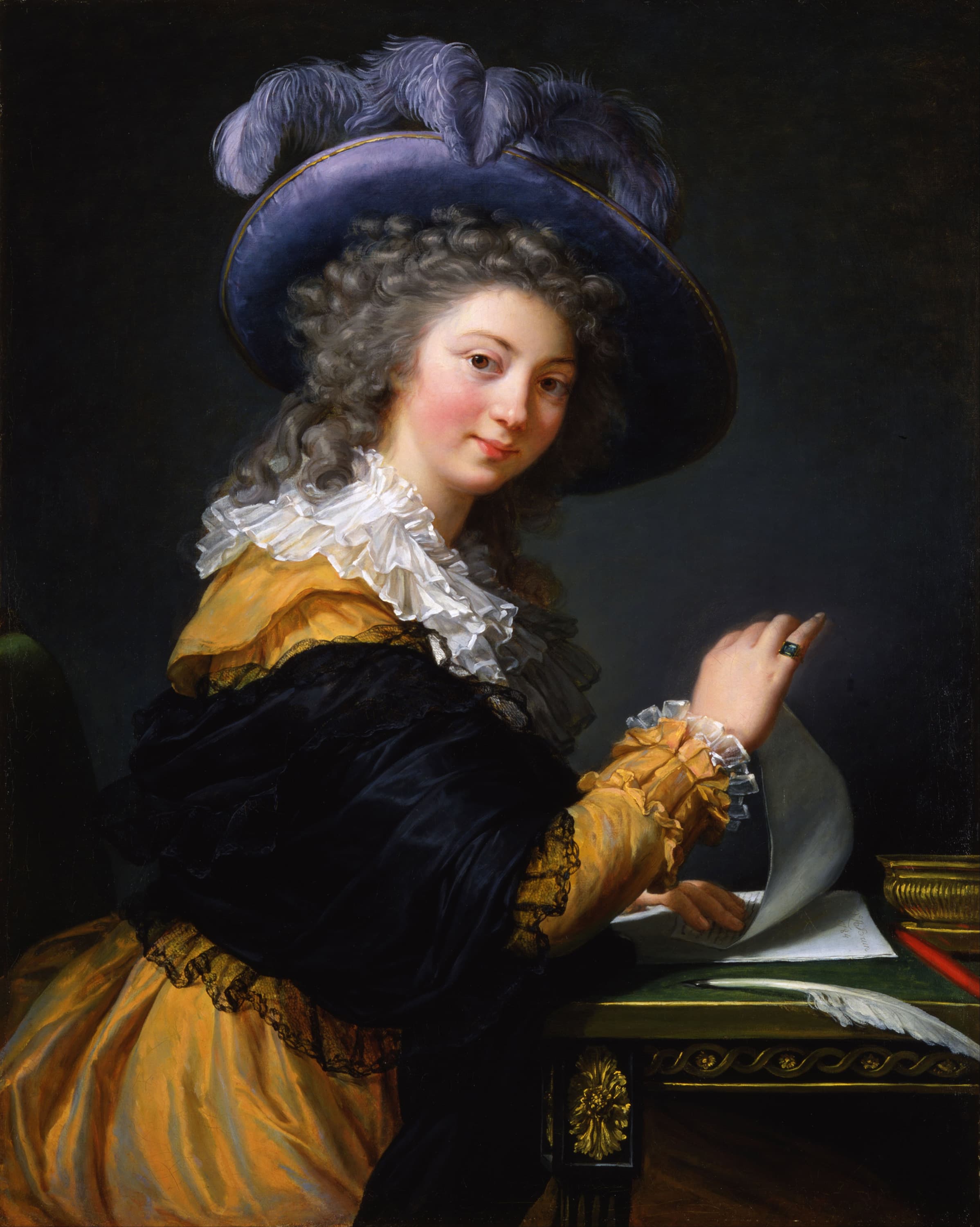 Portrait of Comtesse de Cérès