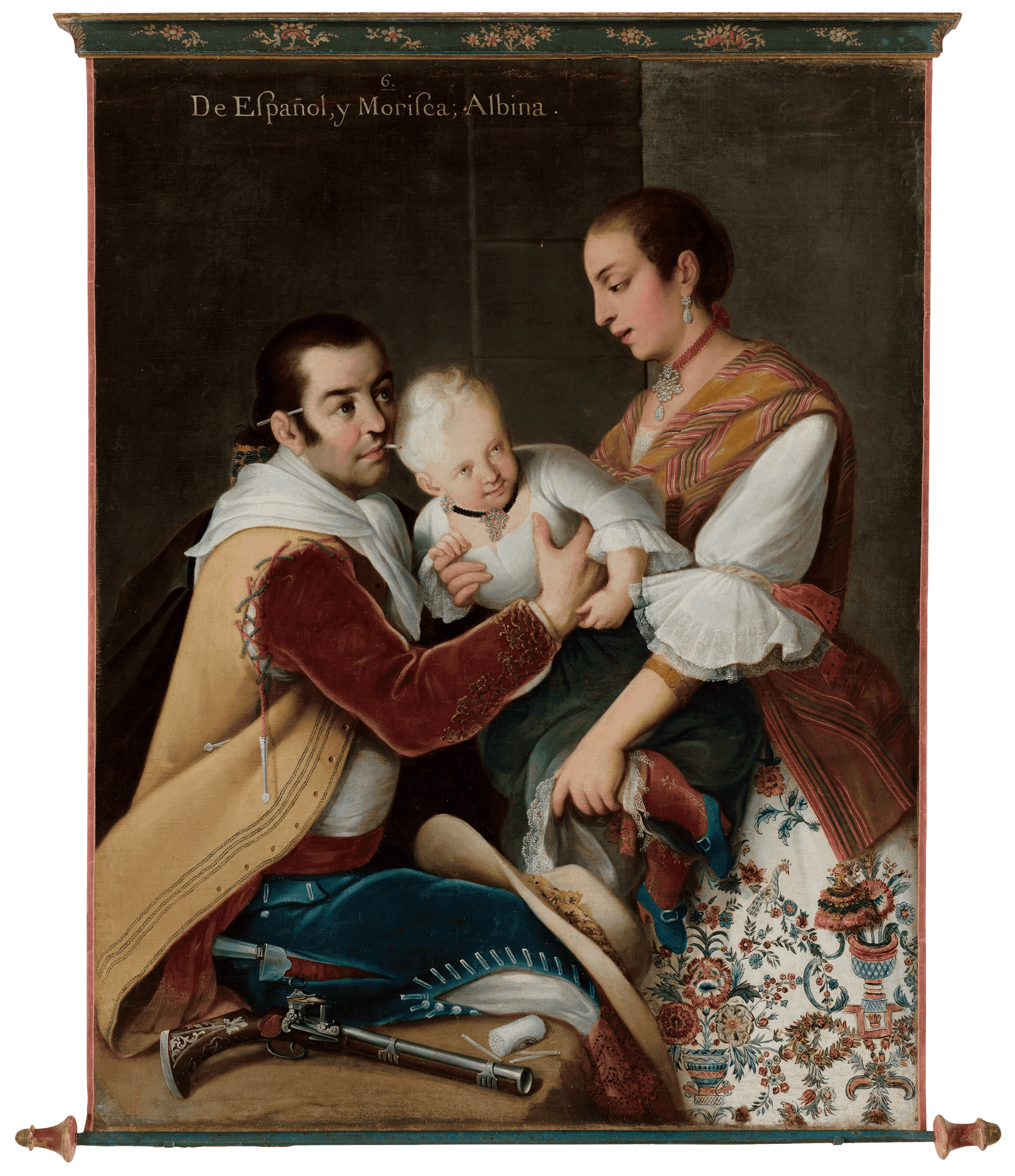 From Spaniard and Morisca, Albino Girl