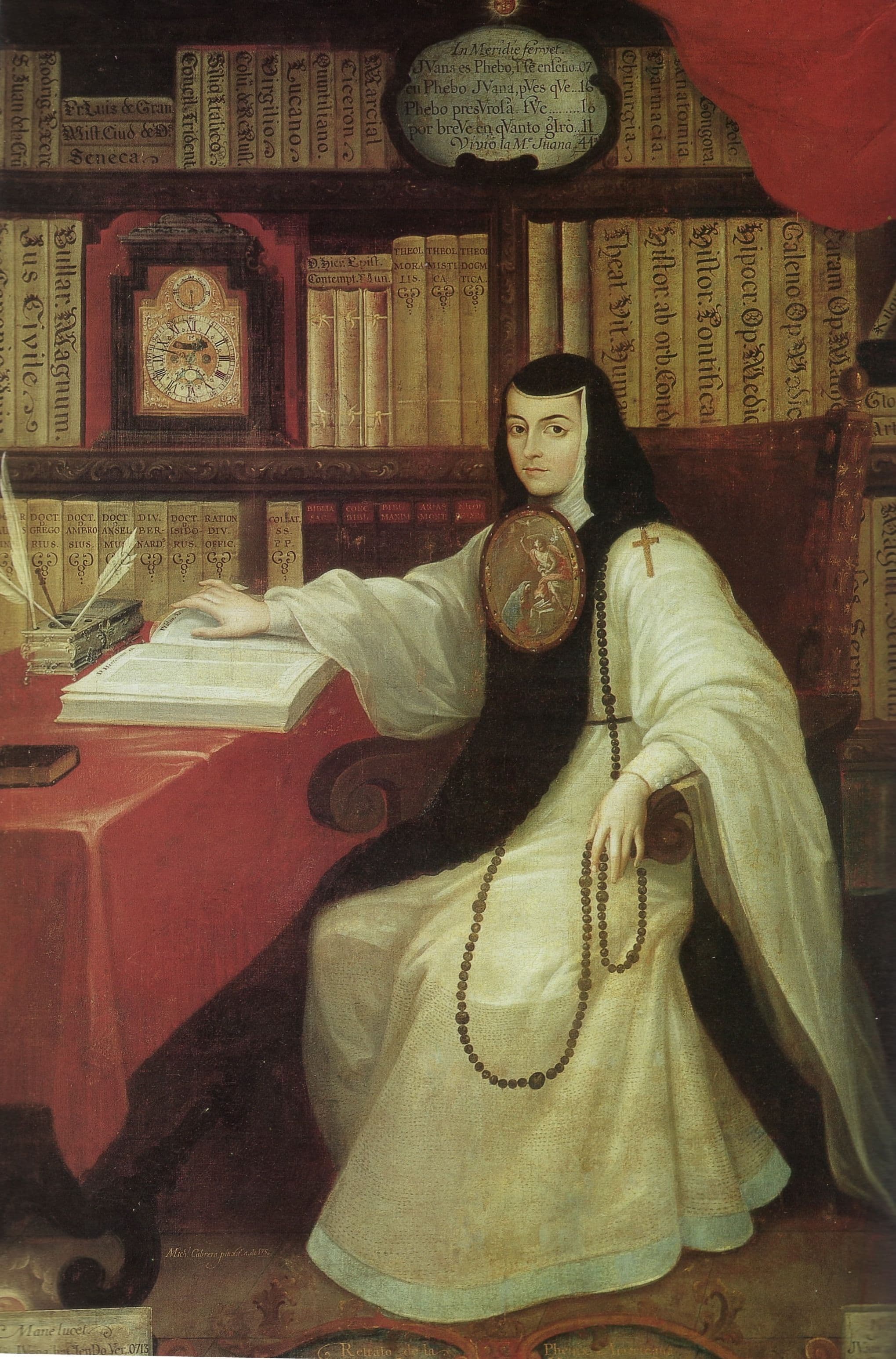 Portrait of Sor Juana Inés de la Cruz