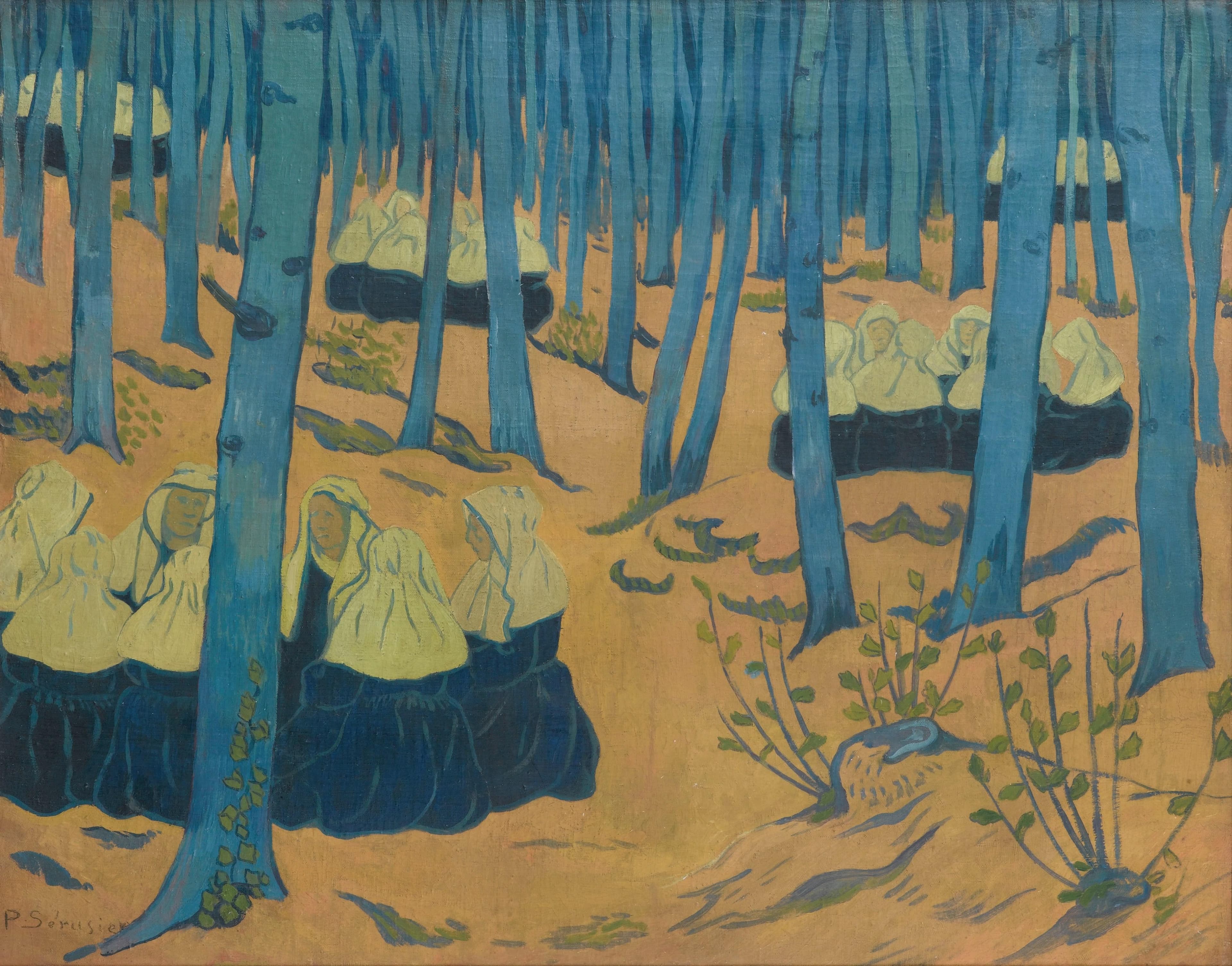 Breton Women, Meeting in the Sacred Wood