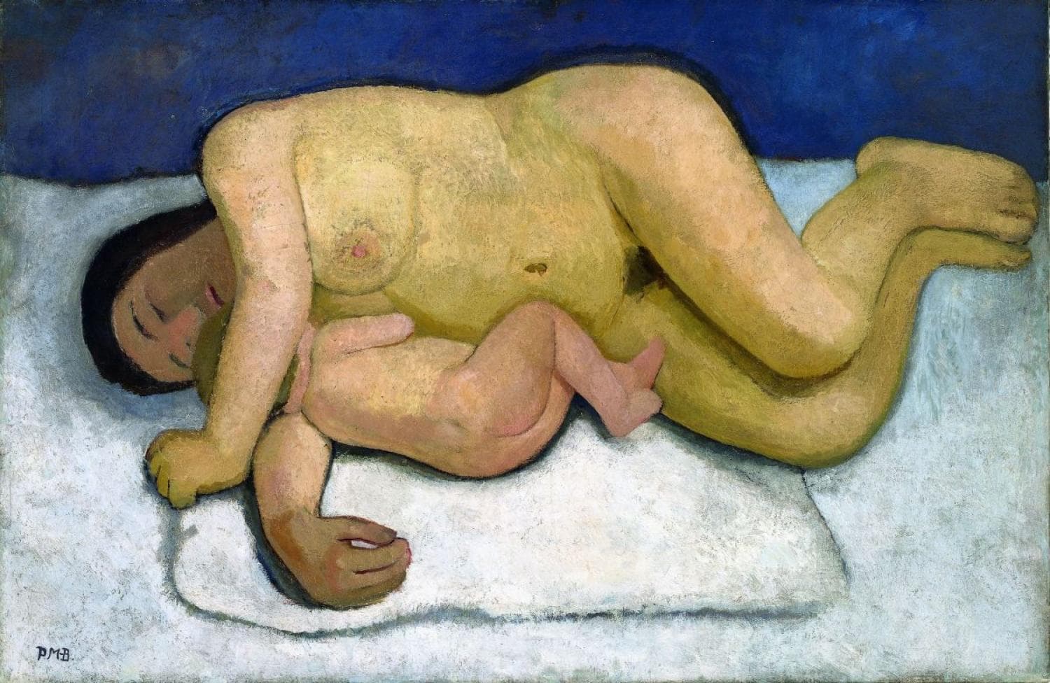 Reclining Mother and Child 2
