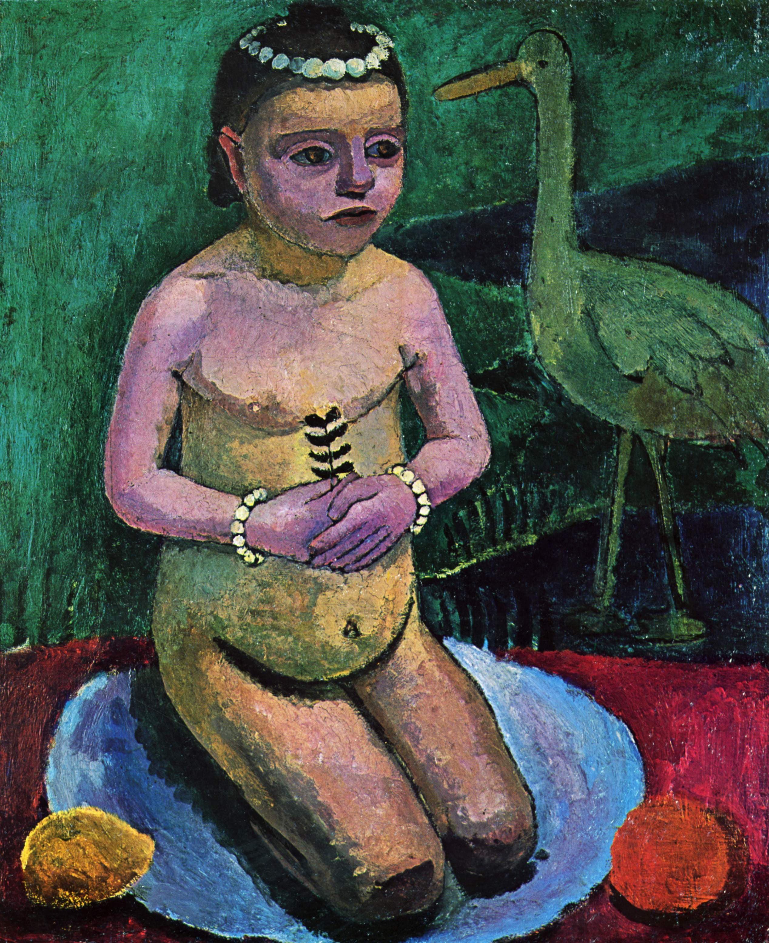 Child with Crane
