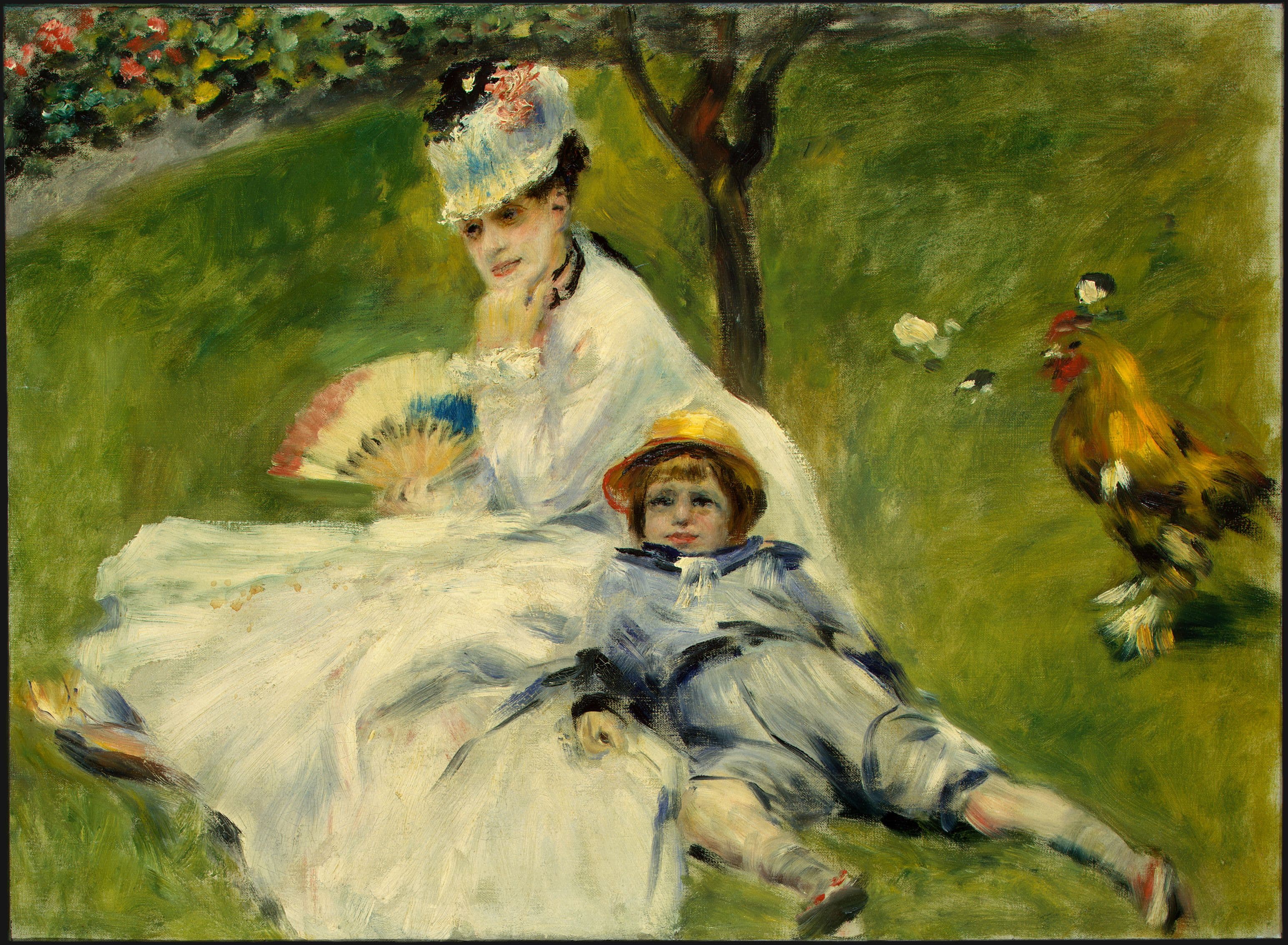 Madame Monet and her Son