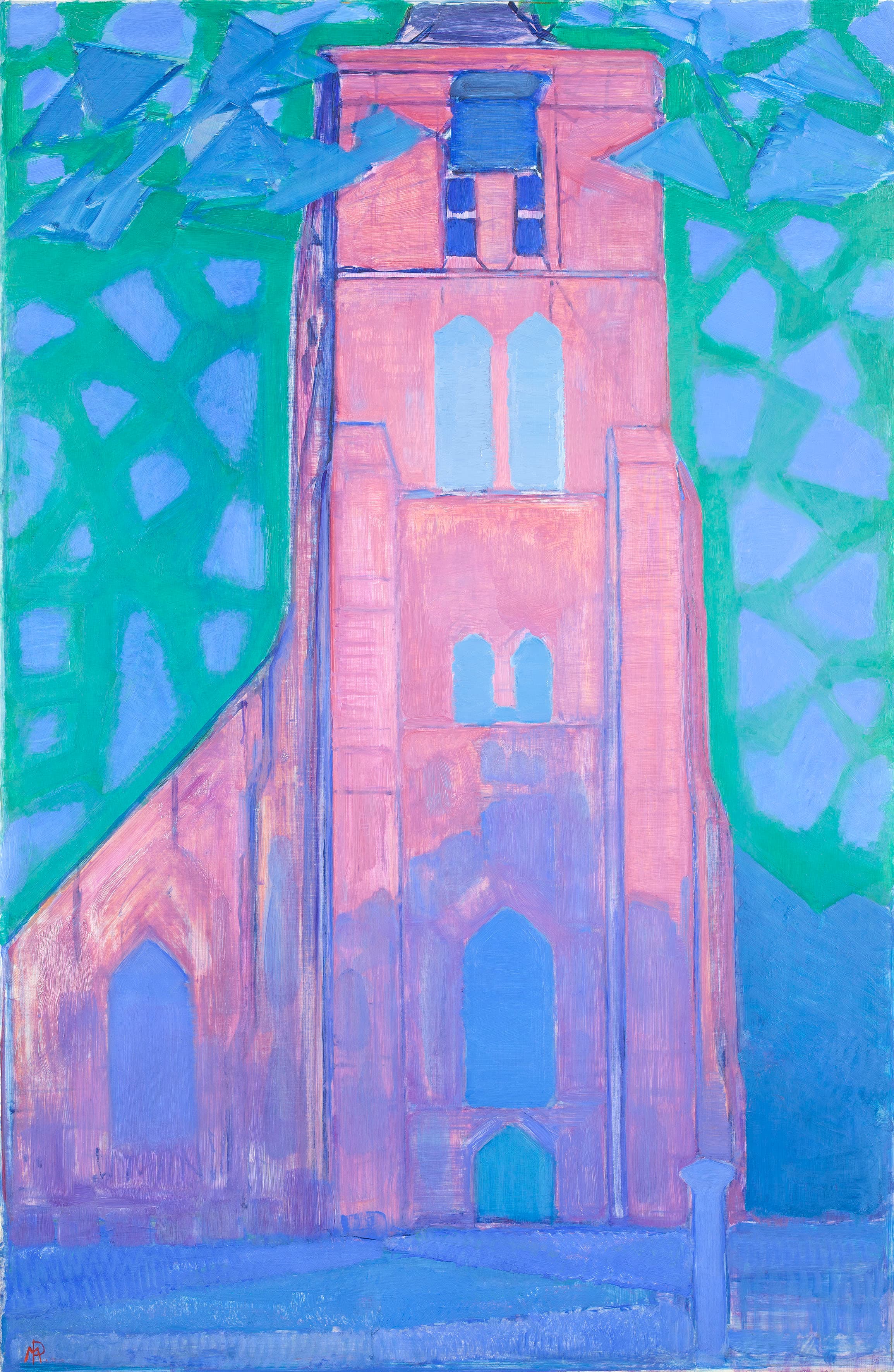 Church Tower in Zeeland