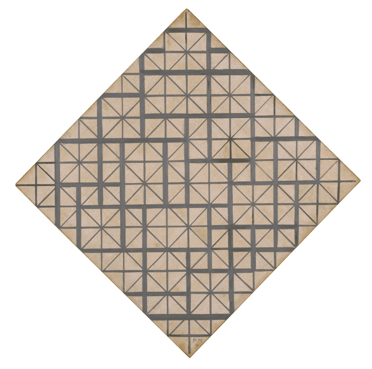 Composition in Black and Gray