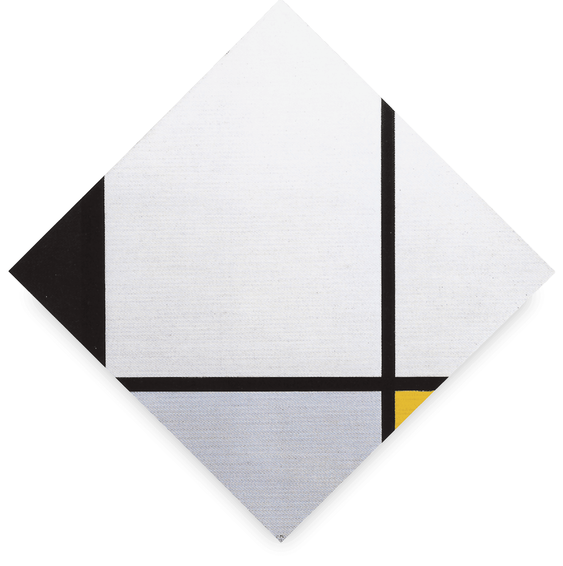 Composition with Blue and Yellow (Composition 1)