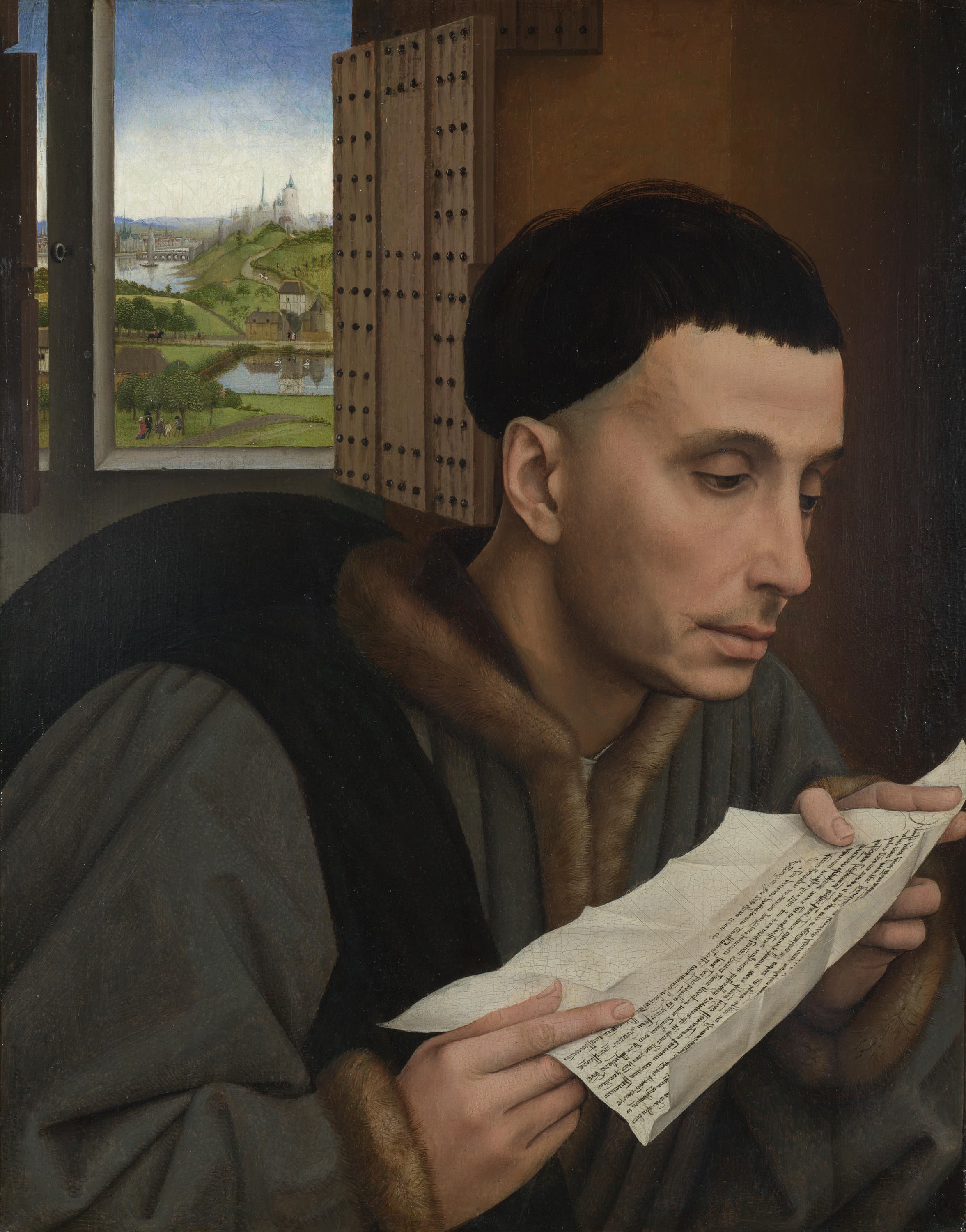 A Man Reading (Saint Ivo)