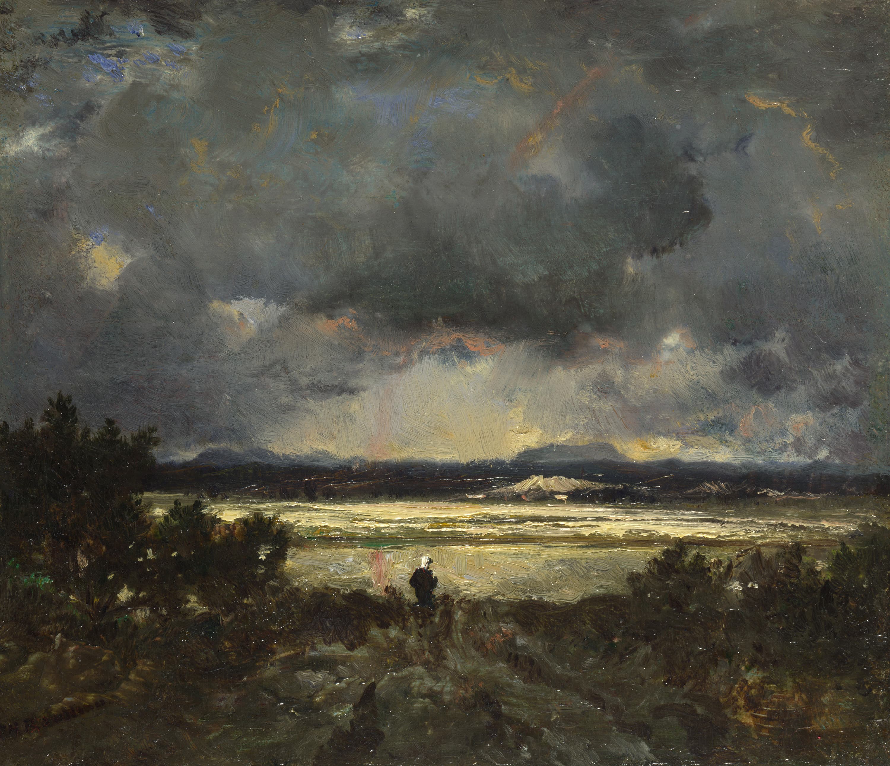 Sunset in the Auvergne