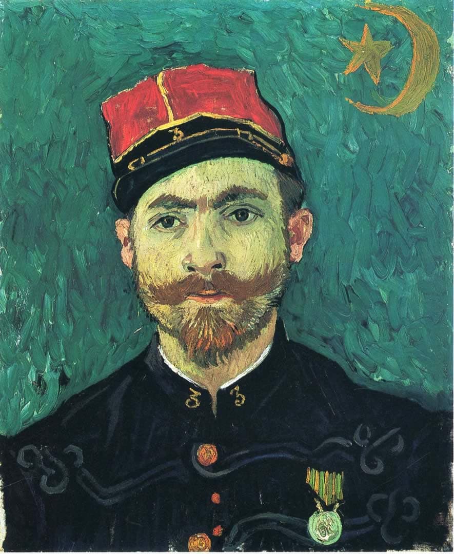 Portrait of Millet Second Lieutenant of the Zouaves