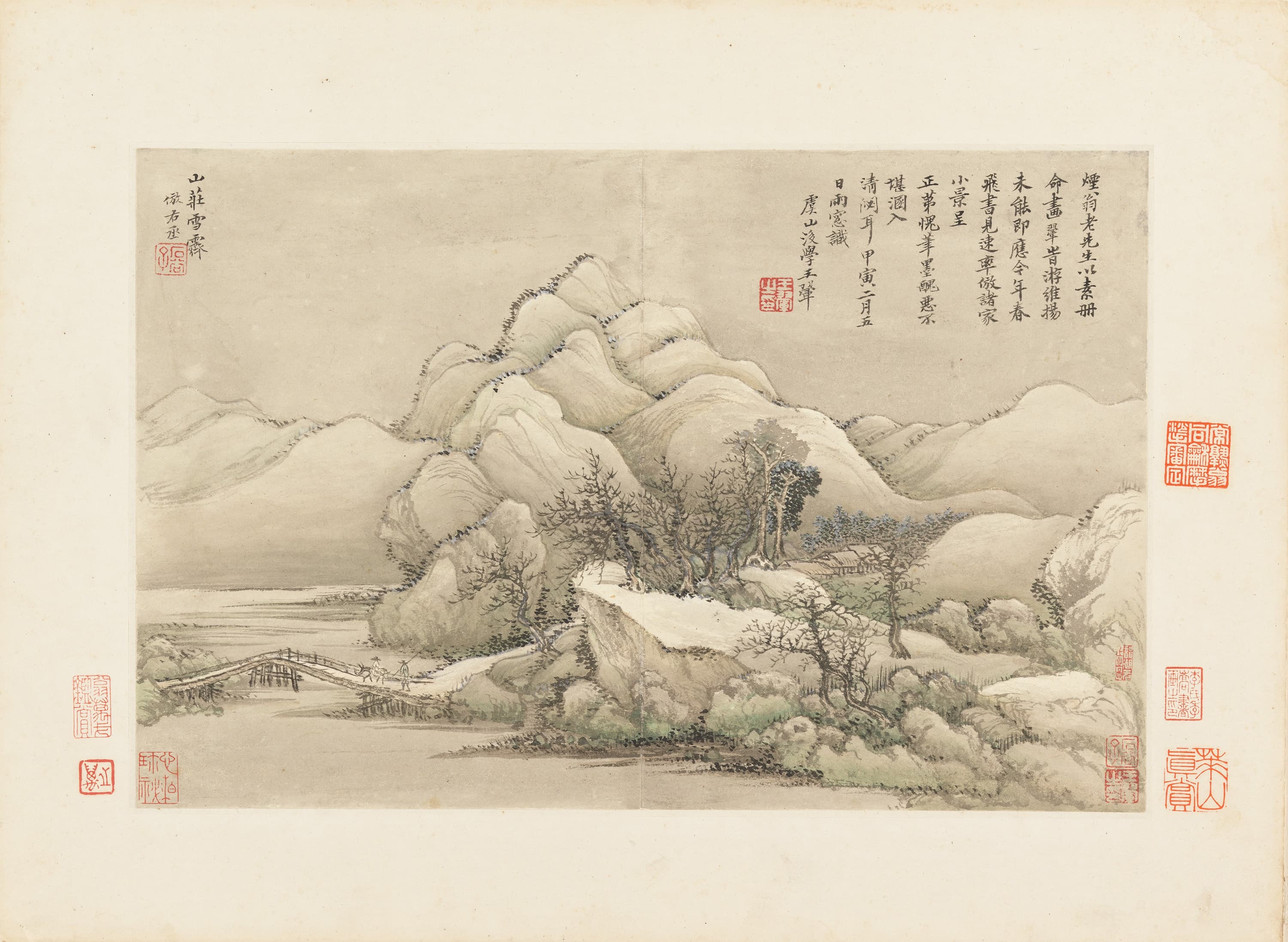 Landscapes 10, 仿古山水圖
