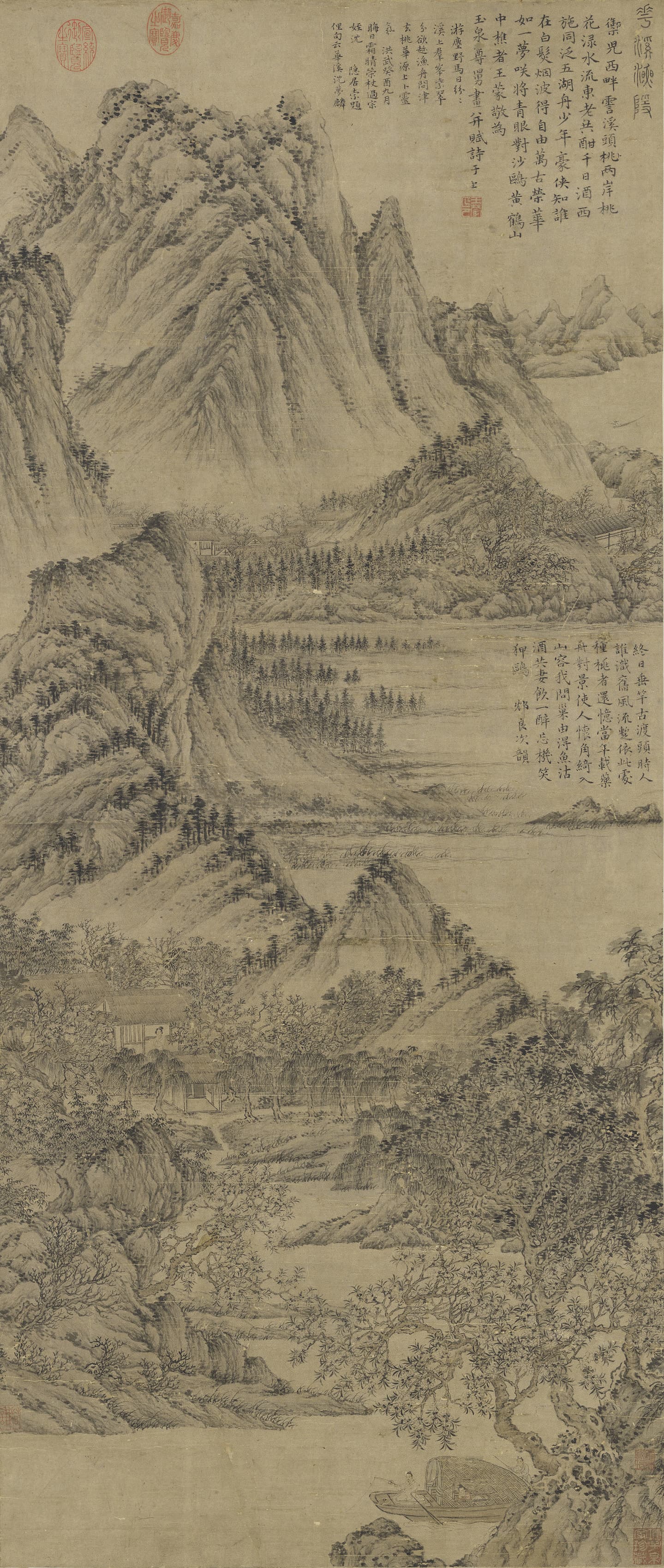 Fishing in Reclusion at Cha-hsi