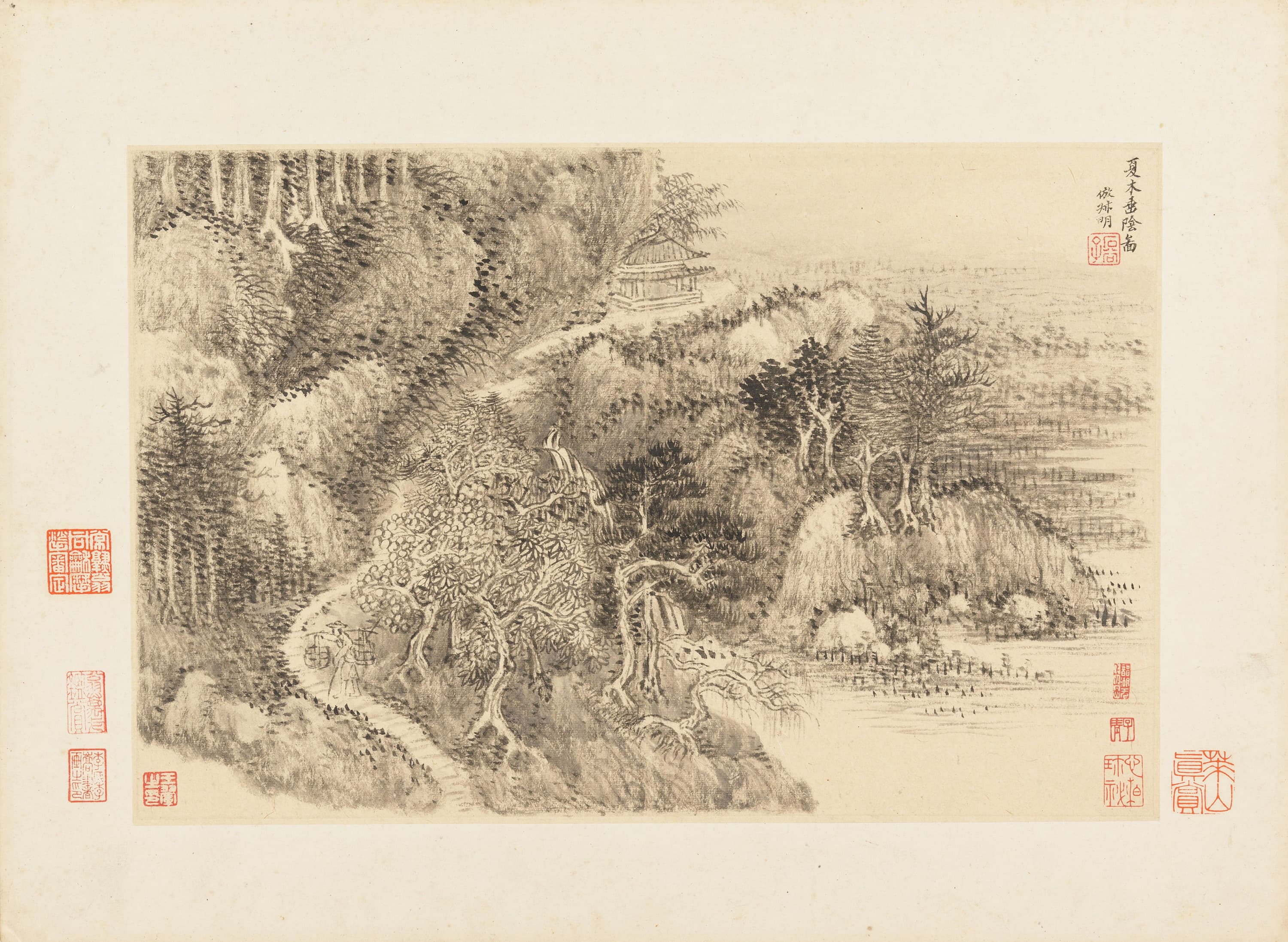 Shady Summer Woods, after Shuming