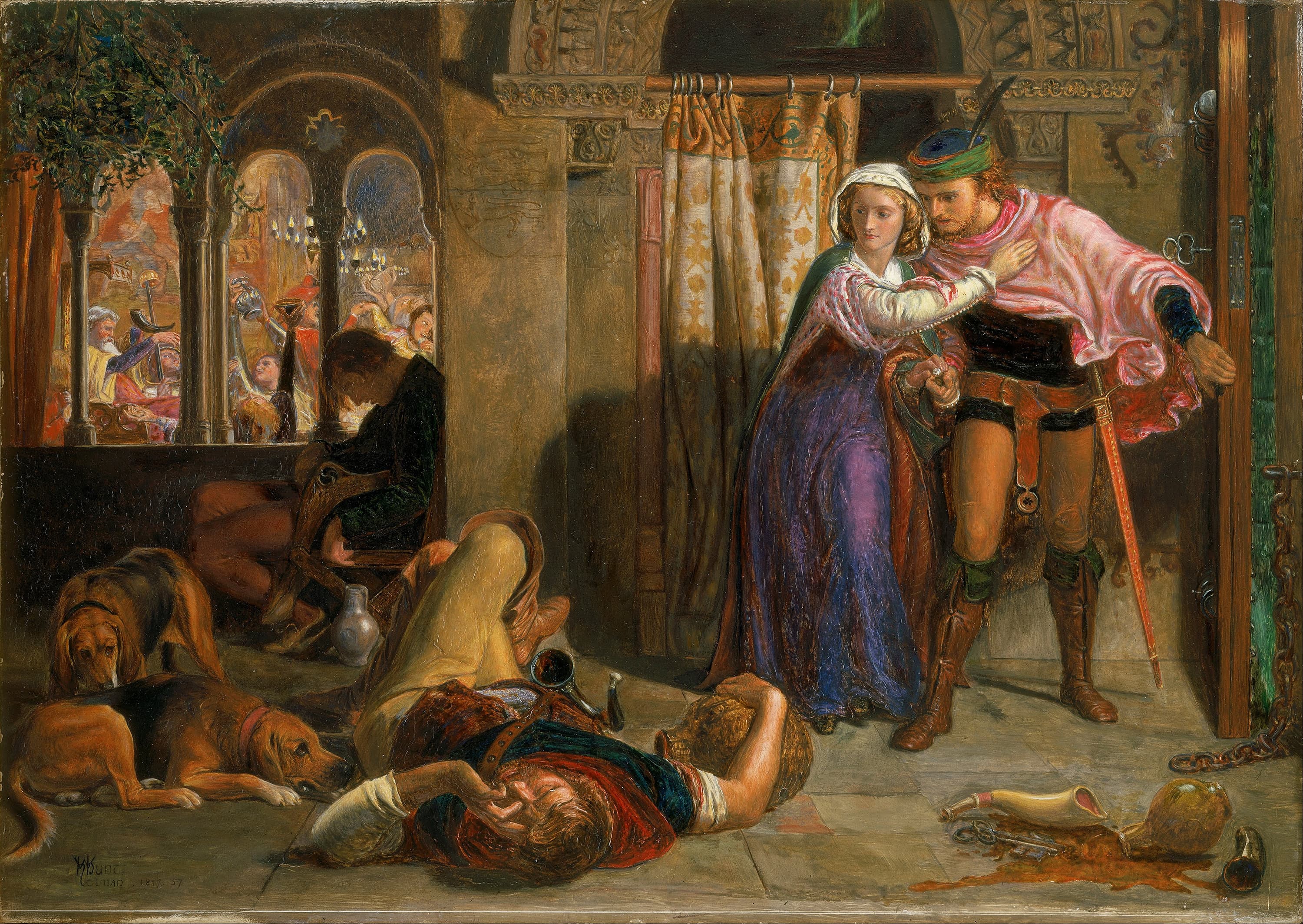 The Flight of Madeline and Porphyro