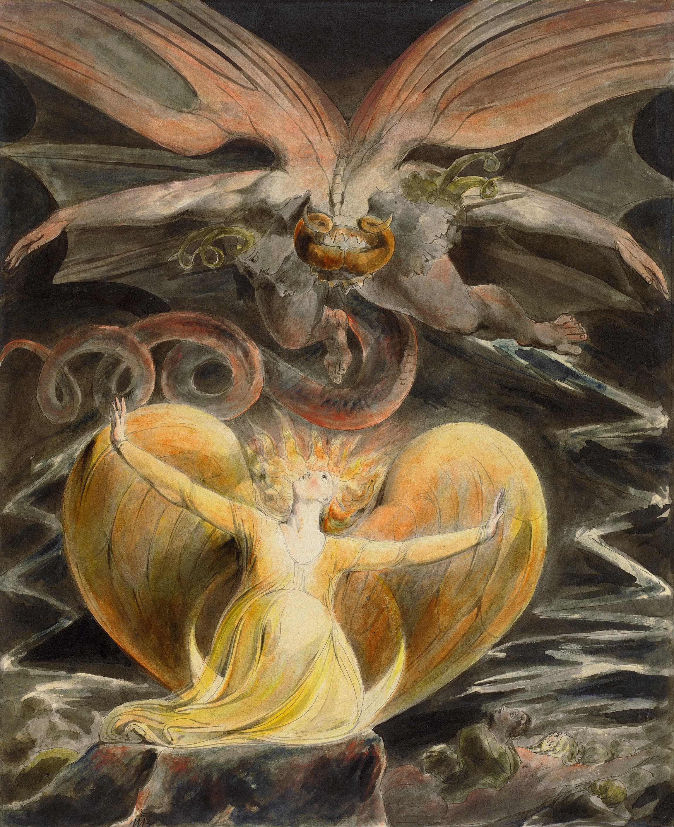 The Great Red Dragon and the Woman Clothed in Sun
